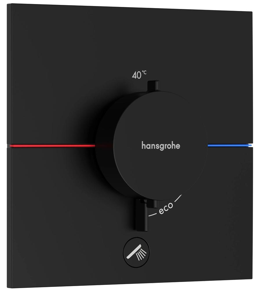 Hansgrohe ShowerSelect Comfort E baterie de duș ascuns negru 15575670