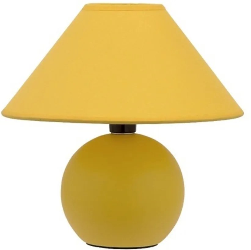 Rábalux Ariel 4905 lampa de masa de noapte  galben   ceramică   E14 1x MAX 40W   IP20