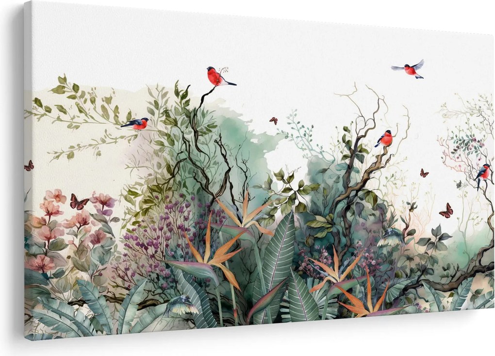 Tablou - Peisaj natural, acvariu (90x60 cm)