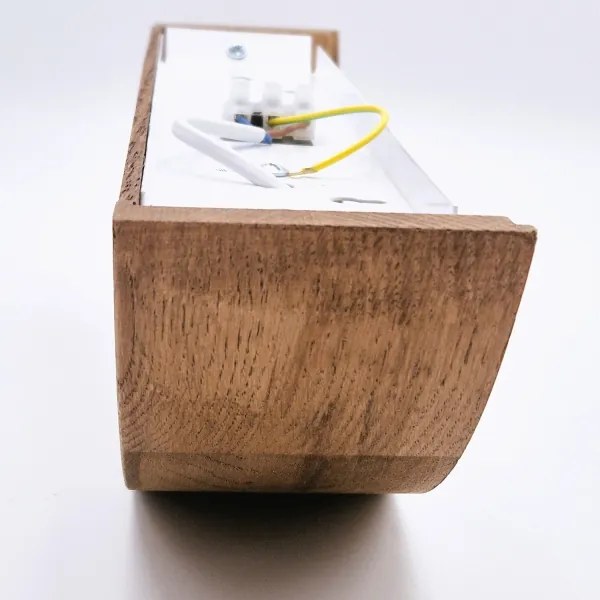 Aplică Brilagi CARVALHO 1xE27/60W/230V stejar