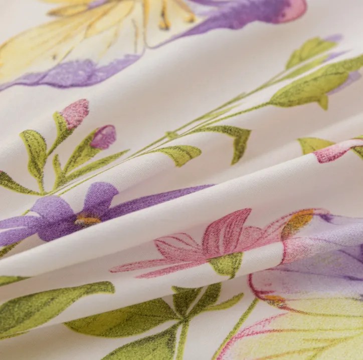 Lenjerie de pat din microfibra SPRING WINGS, crem Dimensiune lenjerie de pat: 70 x 80 cm | 140 x 200 cm
