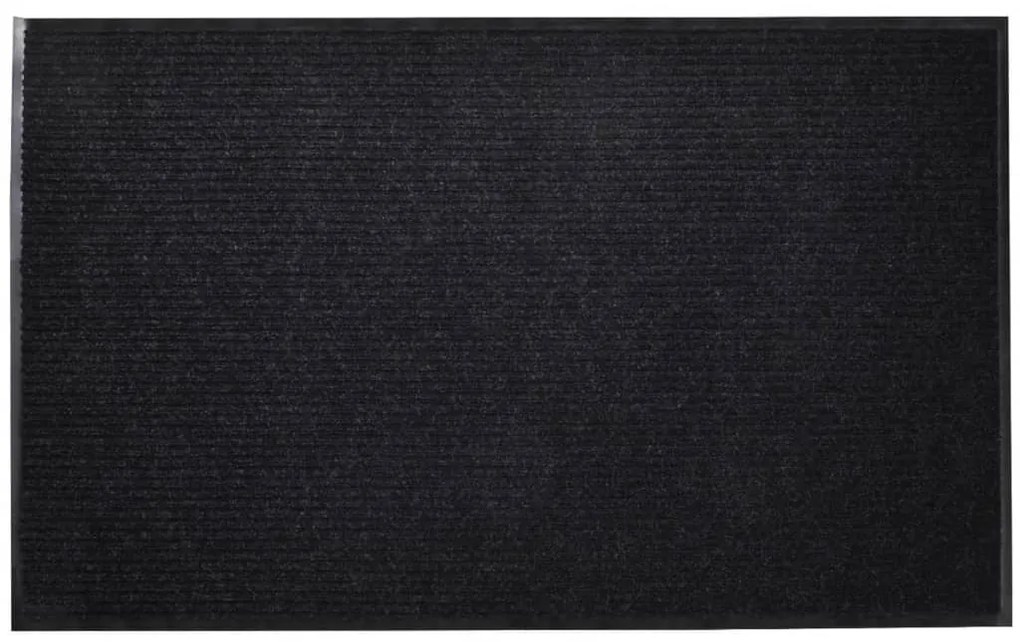 vidaXL Covoraș de ușă, negru, 120x180 cm, PVC