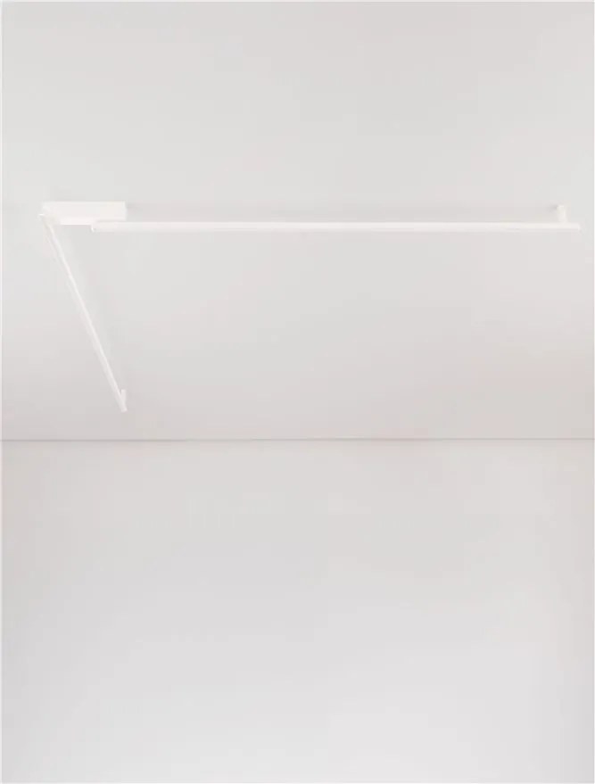 Plafoniera LED directionabila BRIANA alba