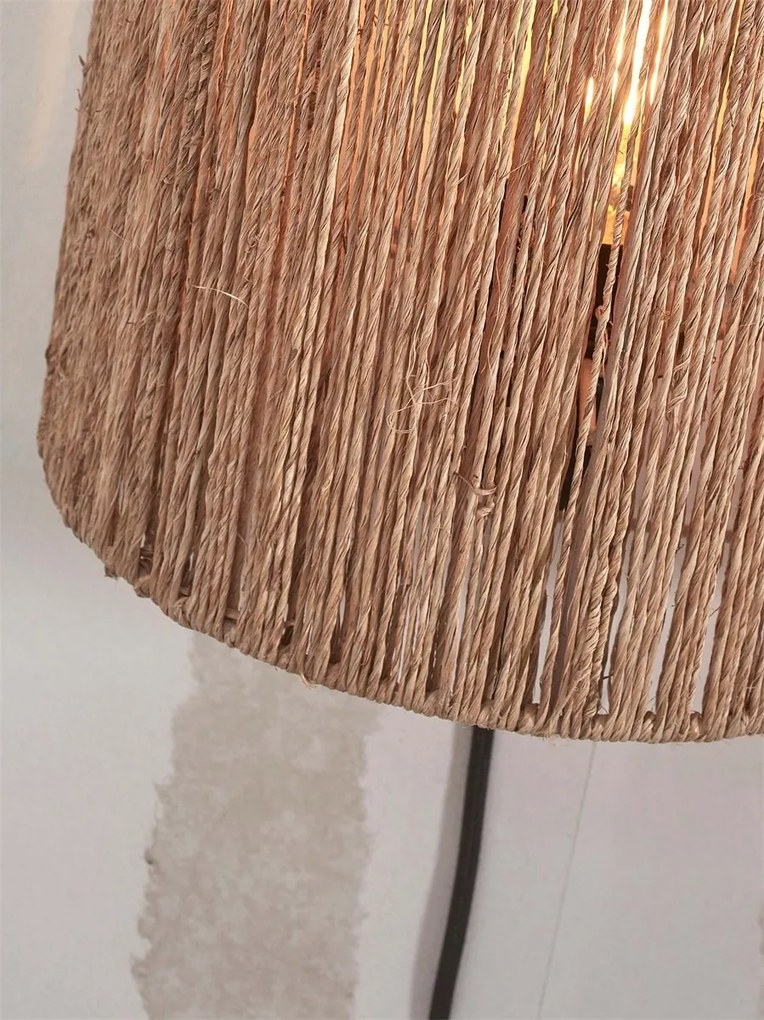 Aplica de perete eco din iuta Iguazu half 22cm nat