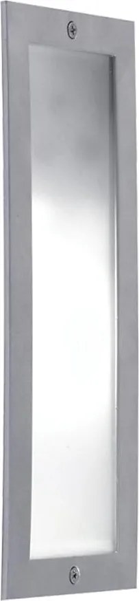 Eglo 27814 - Corp de iluminat încastrat pentru exterior ZIMBA 1xE27/60W/230V IP44 gri