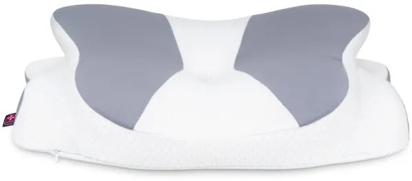Pernă anatomică CONNECT IT CFH-6032-WH Gemini alb/gri