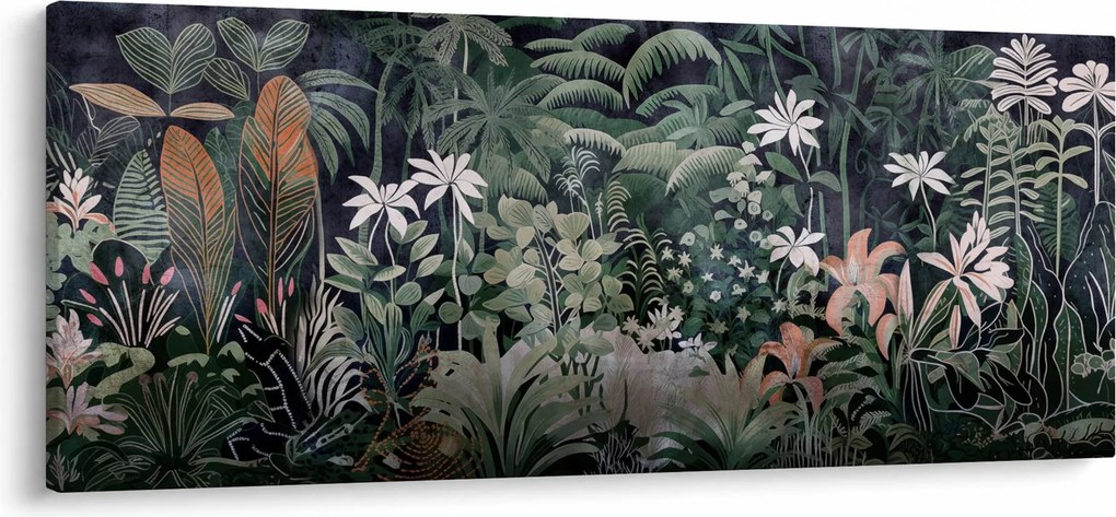 Tablou - Model de junglă pictat (120x50 cm)