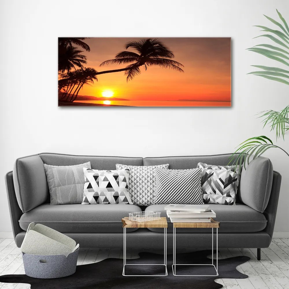 Imprimare tablou canvas Sunset beach