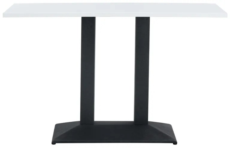 Masa Bar RINALDO TYP 2 Alb/Negru 120x60cm