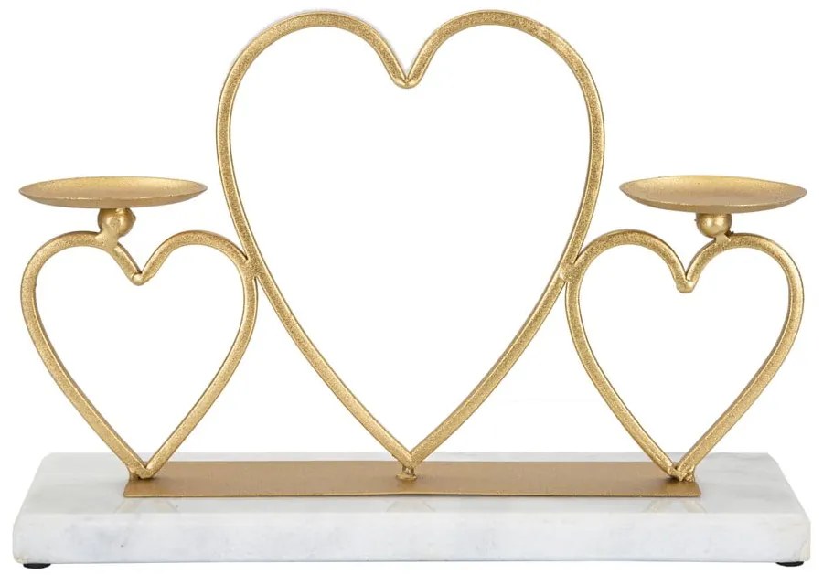 Sfeșnic Mauro Ferretti, auriu-alb