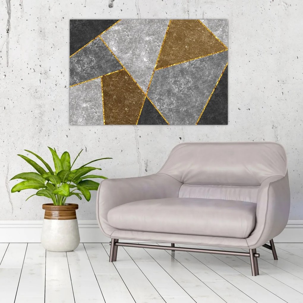 Tablou - Imitarea materialelor (90x60 cm)