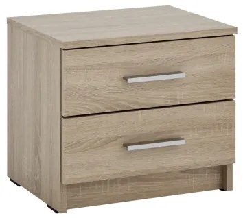 Noptieră TOD, stejar Sonoma