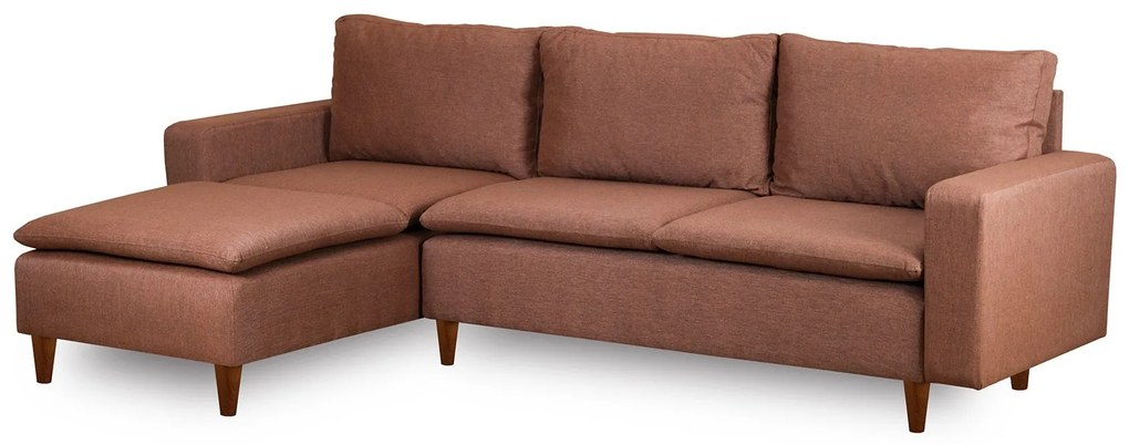 Canapea de colț Lungo - Light Brown