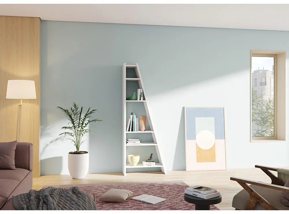 Bibliotecă TemaHome Delta 001, alb