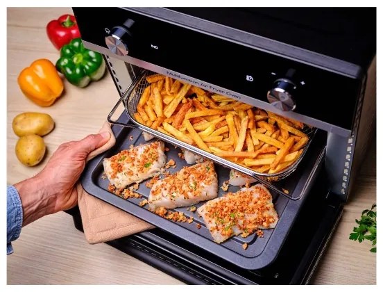 Tefal EASY FRY - Friteuză cu aer cald și cuptor multifuncțional
