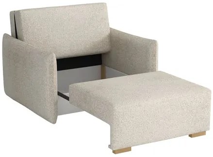 Fotoliu extensibil Clovea Glov I (Gri) (cu sp. depozitare). Promo -16%. 1105662