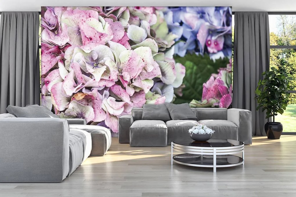 Fototapet - Flori pastel (152,5x104 cm)