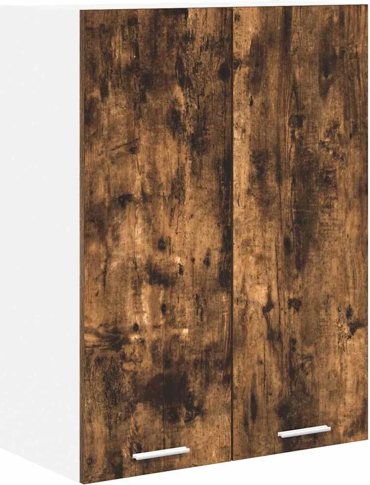 vidaXL Dulap suspendat Stejar fumuriu 60 x 31 x 80 cm Lemn compozit