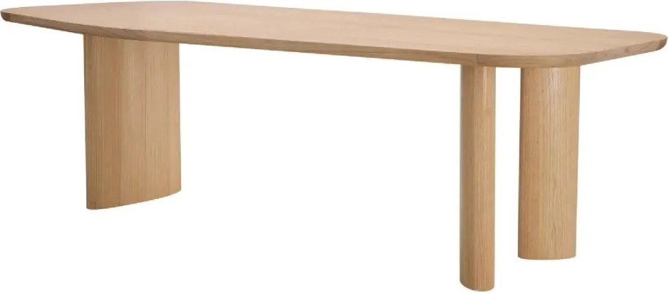 Masa dining moderna design LUX Flemings natur 250x105cm