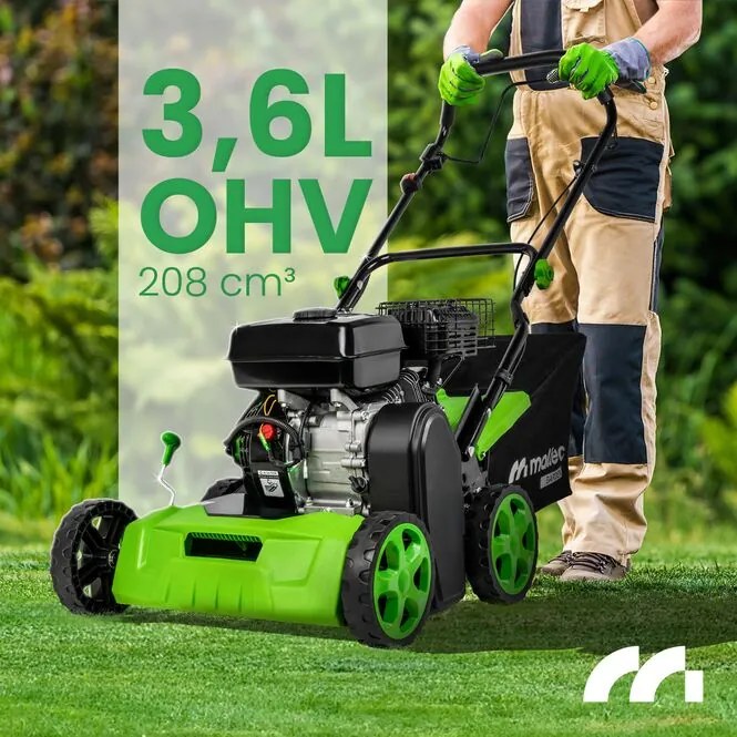 Aerator și tăietor vertical pe benzină MALTEC MASTERLAWN-OIL4000