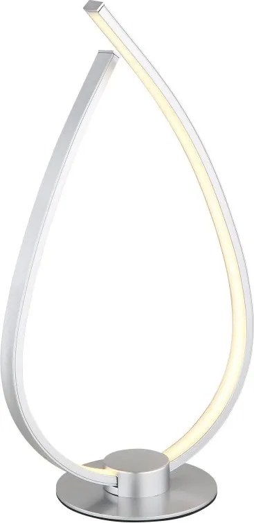 Veioza, Lampa de masa LED TRINA argintiu