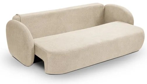 Canapea extensibilă cu 3 locuri OLBIA, bej