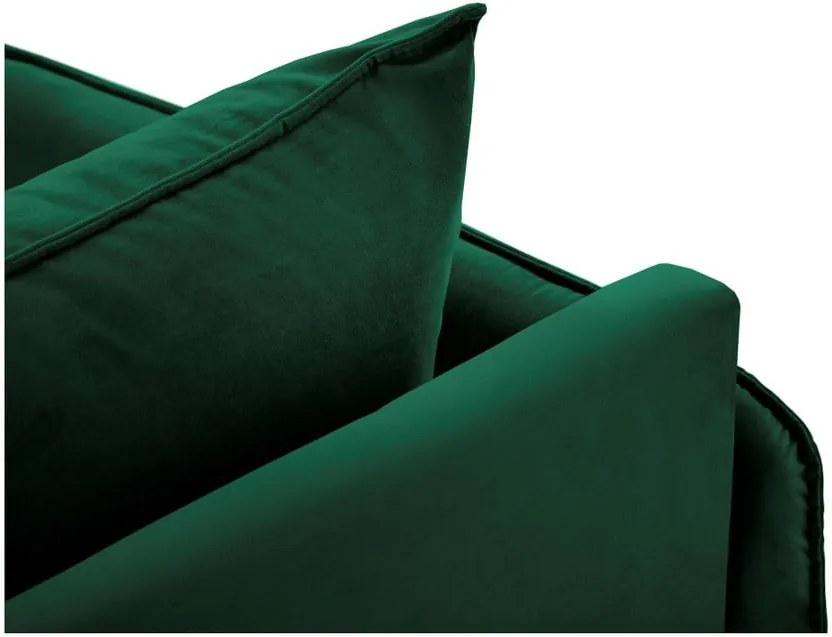 Șezlong, cotieră pe partea stângă Cosmopolitan Design Vienna, verde