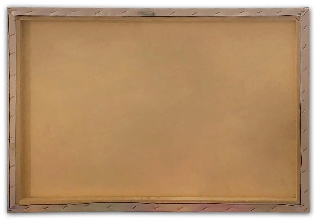 Tablou Canvas Strazi Sighisoara, Multicolor, 30x90 cm,  3 bucăți