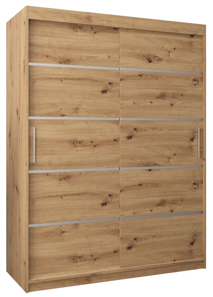 Dulap de haine 150 cm Verika 1 150 (stejar artisan). 1063700