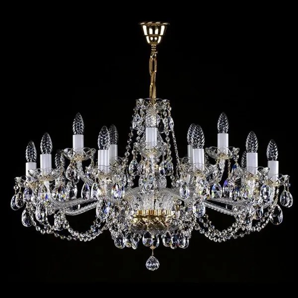 Candelabru 15 brate Cristal Bohemia Exclusive CAMERON XV.