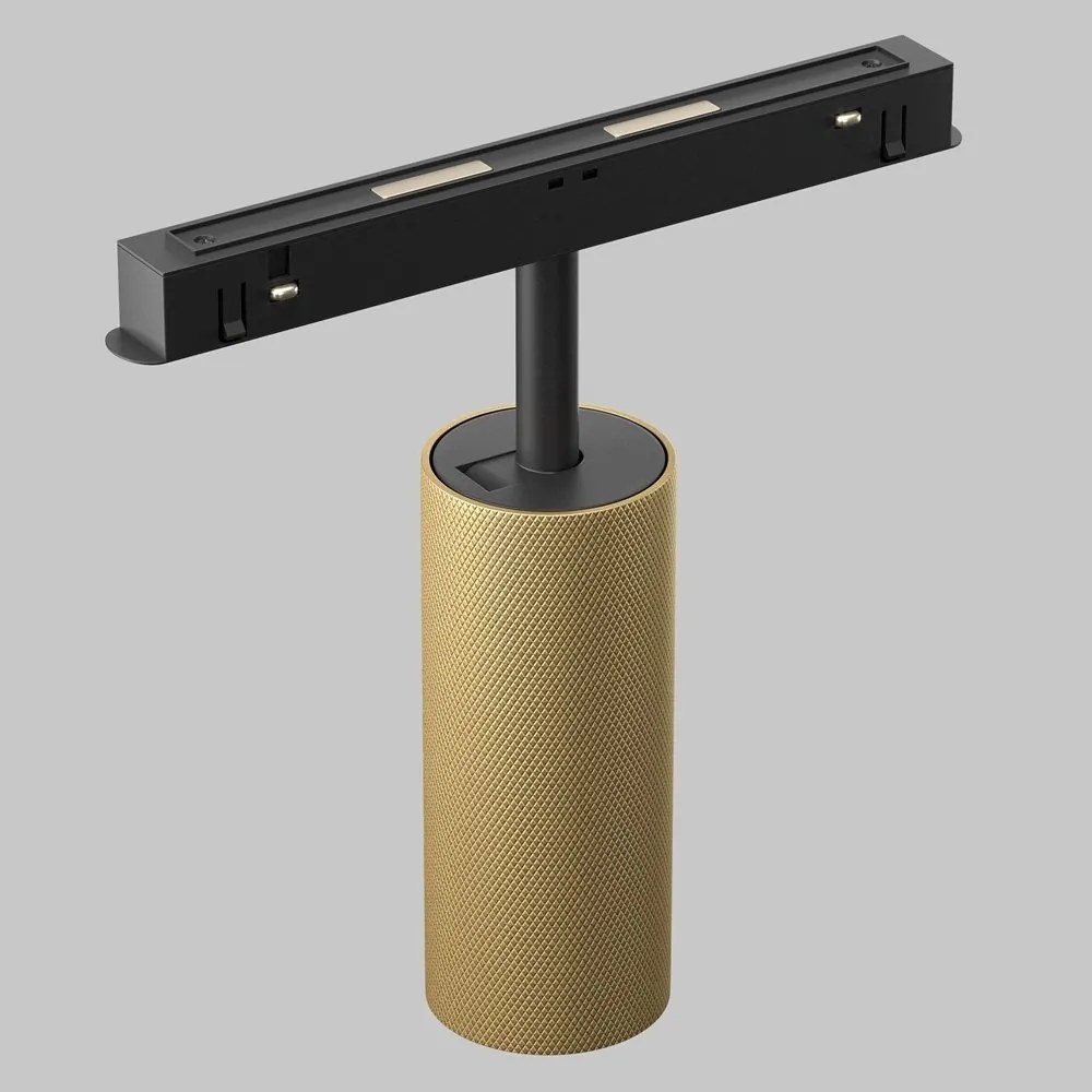 Spot LED, accesoriu pentru sina magnetica Exility, Artisan auriu mat 4000K