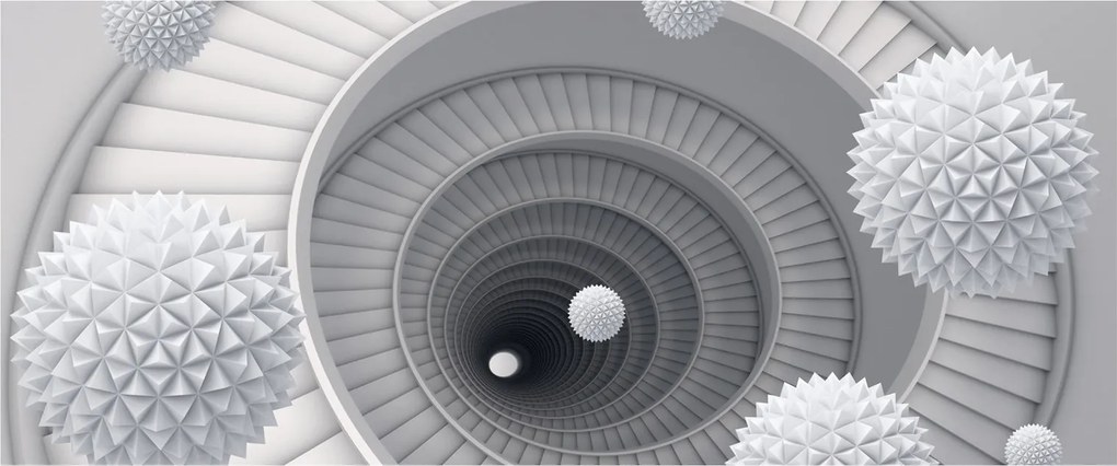 Tablou cu abstracție 3D (120x50 cm)