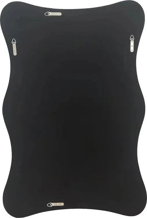 Oglinda de perete decorativa ALICE 120cm argintiu