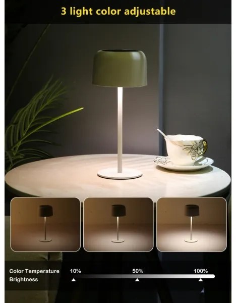 Lampă LED solară dimabilă de exterior Immax 08497L LED/4W/5V 3600mAh IP44