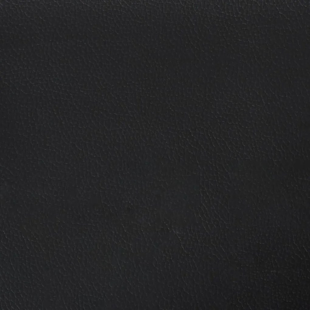 Cadru de pat box spring, negru, 120x200 cm, piele ecologica Negru, 25 cm, 120 x 200 cm
