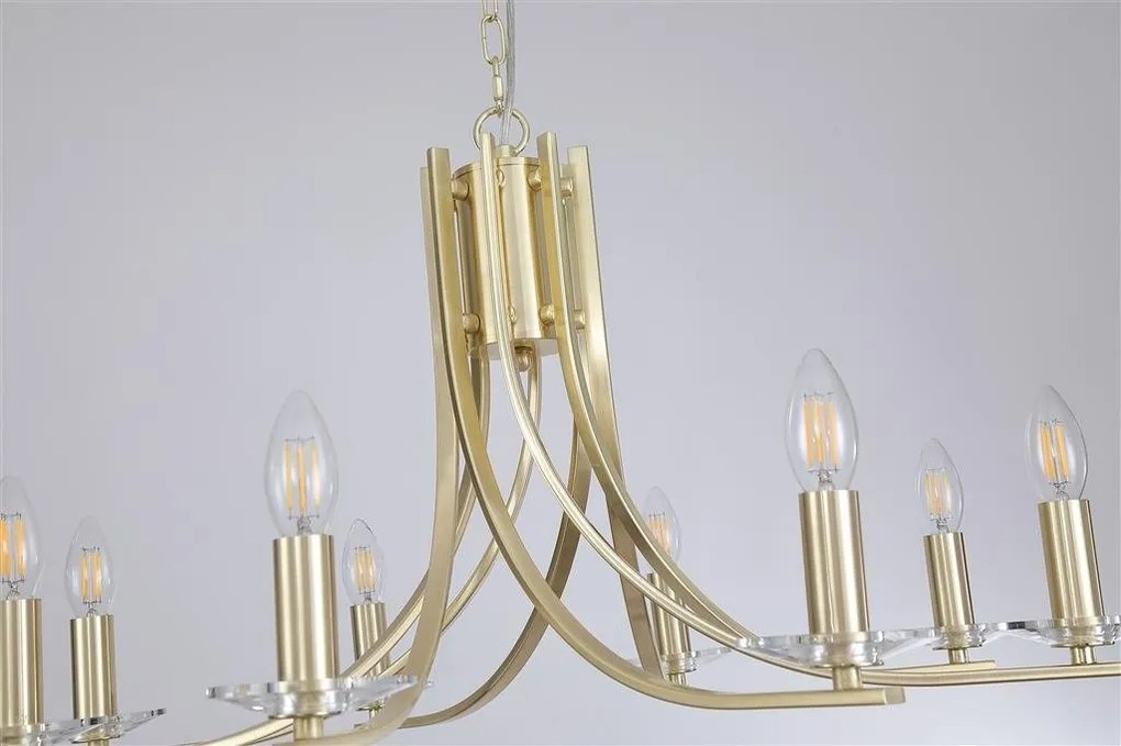 Candelabru stil elegant metal alama Ascona 8L