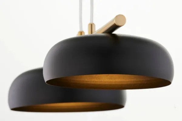 Lustru pe cablu OLAF 2xGX53/12W/230V negru/auriu