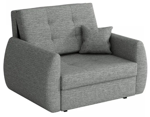 Fotoliu extensibil Clovea Art I (Gri) (cu sp. depozitare). Promo -16%. 1105644