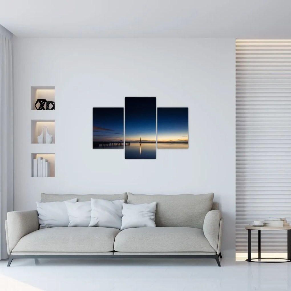 Tablou - Far în zare (90x60 cm)