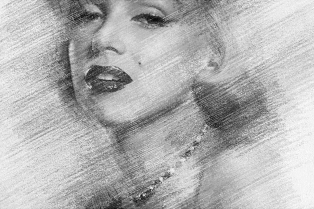 Tablou - Portretul lui Marilyn Monroe (90x60 cm)