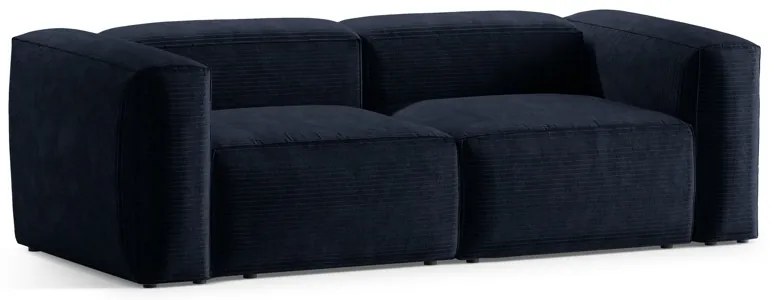 Canapea 2 locuri Bergamo velur reiat L224 cm
