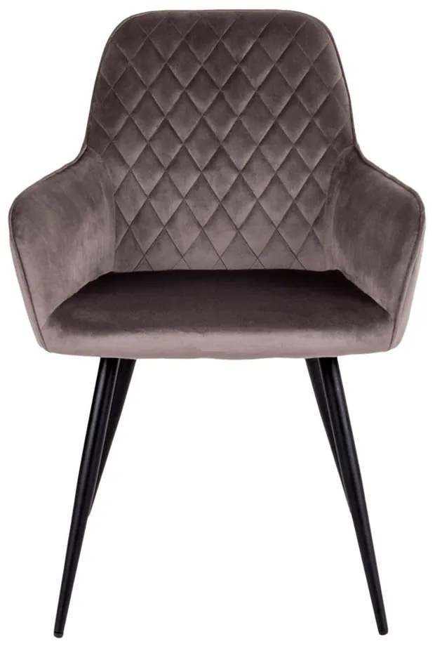 Set de scaune de sufragerie maro deschis cu cotiere 2 buc. tapițat Harbo – House Nordic