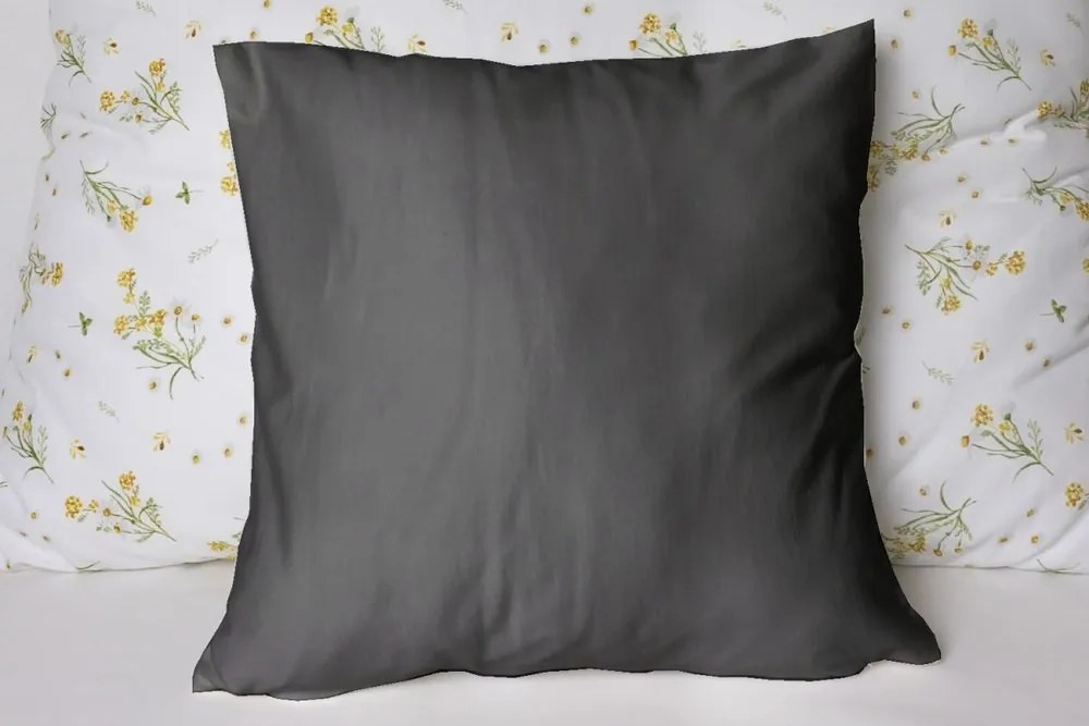 Husă de pernă uni din jerseu