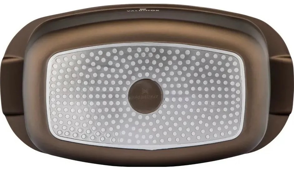 Valdinox Aurum Vas de copt cu capac, 32 x 21 cm