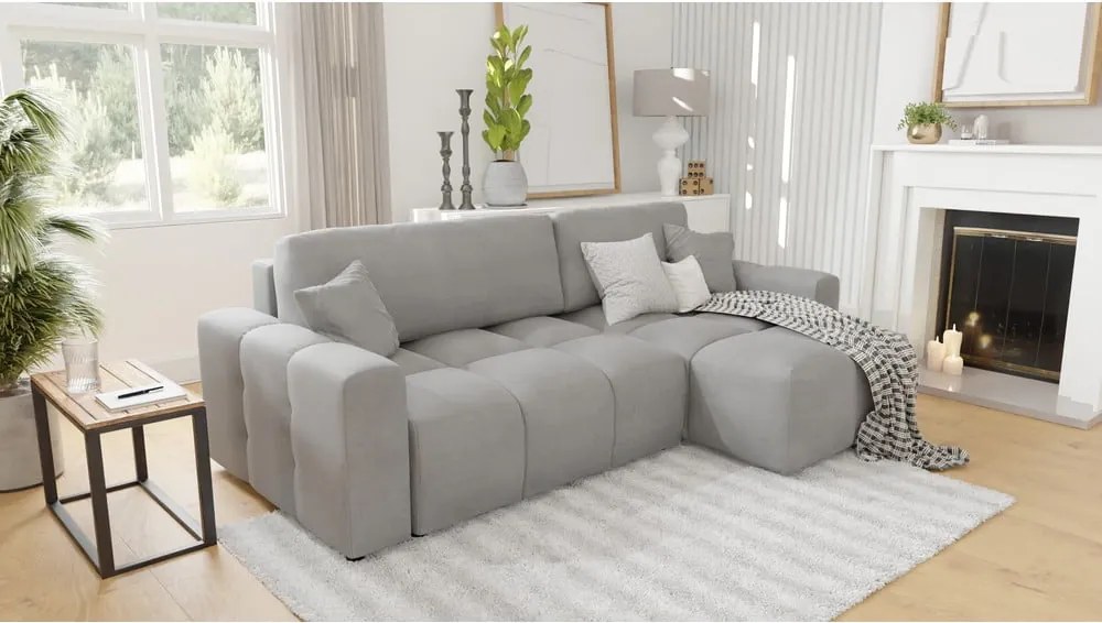 Colțar gri deschis (cu colț variabil) Luki – Ropez