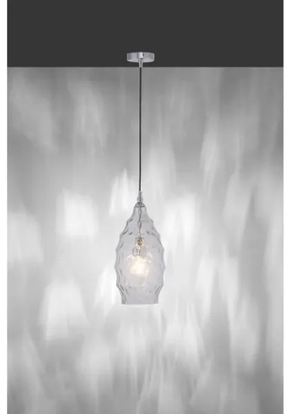 Lustră pe cablu Paul Neuhaus 8267-00 SCARLETT 1xE27/60W/230V d. 19 cm transparent