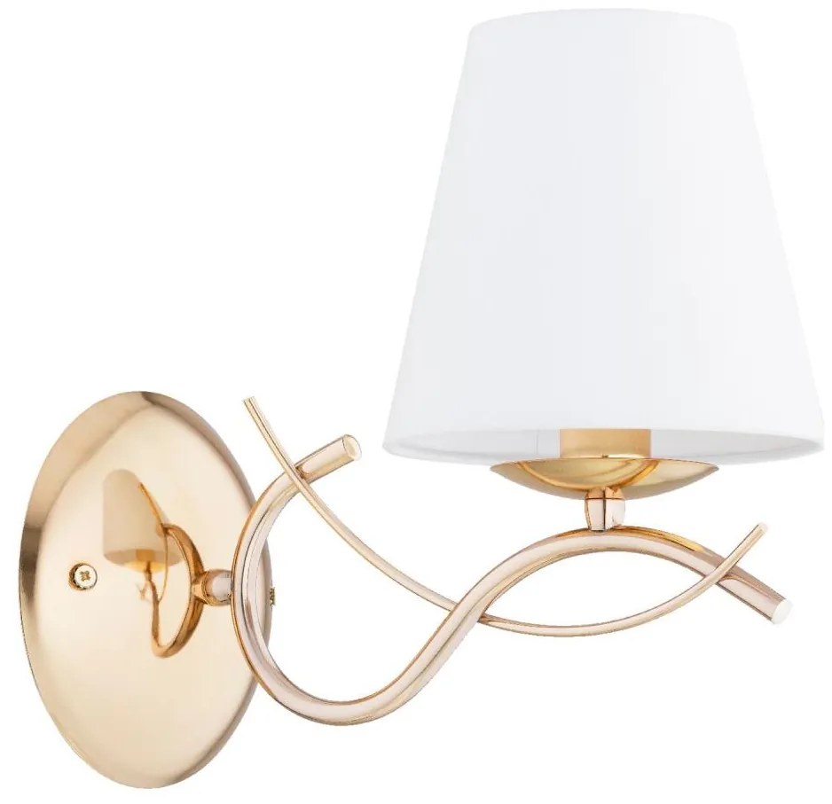 Aplică MONZA 1xE14/10W/230V auriu