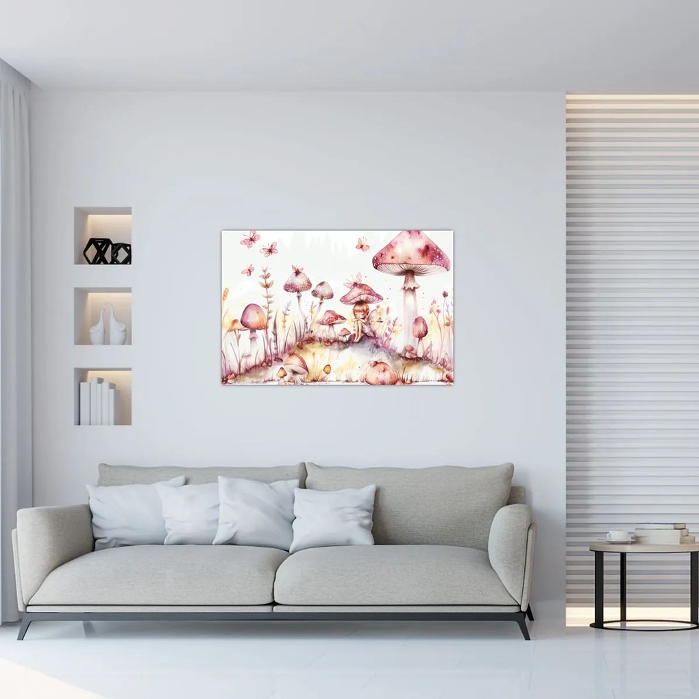 Tablou - Zâna Roz (90x60 cm)