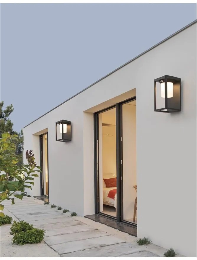 Aplica LED solara de exterior cu senzor miscare IP65 LOVETO
