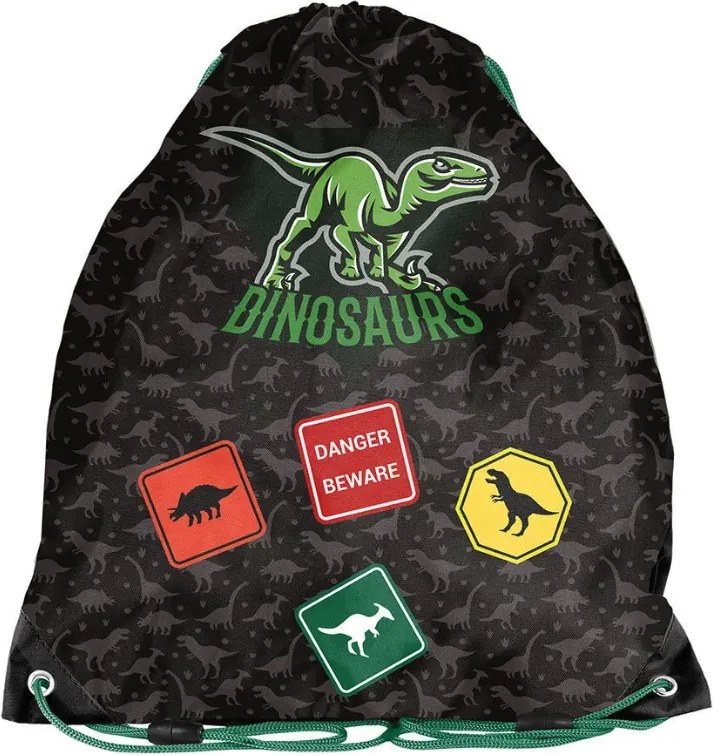 Set școlar din 5 piese cu motiv de dinozaur